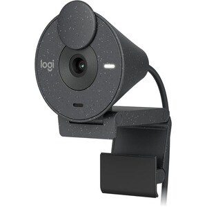 Cámara Web Logitech BRIO 300 - 2Megapíxel - 30fps - Grafito - USB Tipo C - 1920 x 1080 Vídeo - Foco Estático - 70° Ángulo 