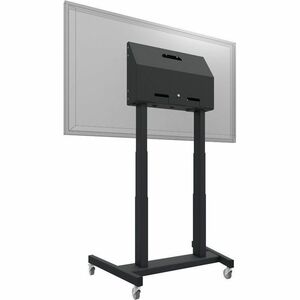 SmartMetals Display-Wagen - 120 kg Kapazität - 4 Rollen - Metall - 105,80 cm (41,65 Zoll) Breite x 77,20 cm (30,39 Zoll) T