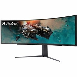 LG UltraGear 49GR85DC-B 49" Class Dual Quad HD (DQHD) Curved Screen Gaming LED Monitor - 32:9 - 49" Viewable - Vertical Al