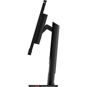 Lenovo ThinkVision T24mv-30 24.0" (61.0 cm) Class Webcam Full HD LCD Monitor - 16:9 - Raven Black - 23.8" (60.5 cm) Viewab