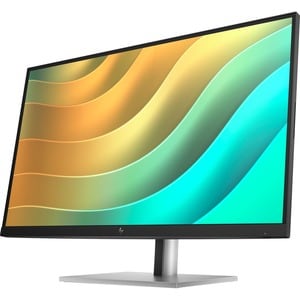 HP E27u G5 27" Class WQHD LCD Monitor - 16:9 - Black, Silver - 68.6 cm (27") Viewable - In-plane Switching (IPS) Technolog