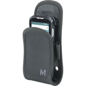 MOBILIS Carrying Case (Holster) Handheld Terminal, Smartphone, Tablet - Black - 1680D Polyester Body - Belt Strap - 180 mm