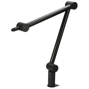 CHERRY Mounting Arm for Microphone - Black - Height Adjustable - 1.50 kg Load Capacity - Aluminium