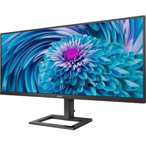 Philips 346E2LAE 34" Class UW-QHD Monitor LCD para gaming - 21:9 - preto texturizado - 86.4 cm (34") Viewable - Alinhament