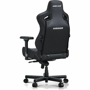 Anda Seat Kaiser 3 Series Premium Gaming Chair - For Gaming - PVC Leather, Linen, Fabric, Steel, Memory Foam, Metal - Black