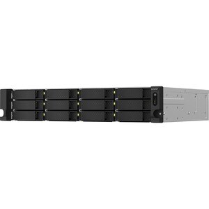 QNAP TS-1264U-RP-8G 12 x Total Bays SAN/NAS Storage System - 4 GB Flash Memory Capacity - Intel Celeron N5095 Quad-core (4
