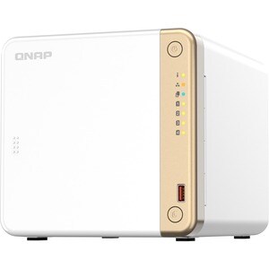 QNAP Turbo NAS TS-462-4G 4 x Total de compartimentos Sistema de armazenamento SAN/NAS - 4 GB Flash Memory Capacity Celeron