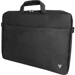 Sacoche de transport V7 Essential CTK14-BLK - Briefcase Style pour 35,8 cm (14,1 ") Ordinateur Portable - Noir - RFID prot