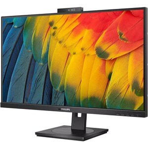 Philips 24B1U5301H 24" Class Webcam Full HD LCD Monitor - 16:9 - Textured Black - 23.8" Viewable - In-plane Switching (IPS