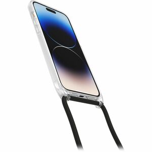 OtterBox React Carrying Case Apple iPhone 14 Pro Max Smartphone - Clear - Drop Resistant - Nylon, Plastic Body - Neck Strap