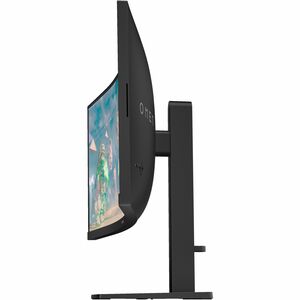OMEN 34c 34" 等级 UW-QHD 曲面屏幕 电竞显示器 - 21:9 - 黑 - 86.4 cm (34") Viewable - 垂直对齐(VA) - Edge LED 背光 - 3440 x 1440 - 16.7百万 颜色 -