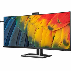 Philips Ultrawide 40B1U6903CH 40 Zoll Class Webcam 5K2K WUHD Gekrümmter Bildschirm LED-Monitor - 21:9 Format - Schwarz - 1