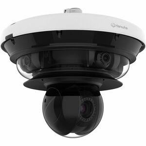 Wisenet PNM-C34404RQPZ 34 Megapixel Outdoor 4K Network Camera - Color - Dome - White - 656.17 ft Infrared Night Vision - H