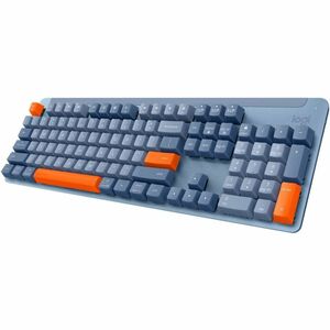 Logitech Signature K865 键盘 - 无线 连接 - A 型 USB 接口 - 机械 按键开关 - 蓝牙 - 10 m - 2.40 GHz - 104 按键 - Windows 10, macOS 10.15, iPadO