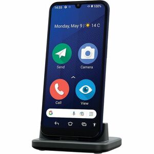 Doro 8200 64 GB Smartphone - 15,5 cm (6,1 Zoll) LCD HD+ 1560 x 720 - Octa-Core ( - 4 GB RAM - Android 12 - 4G - Blau - Bar