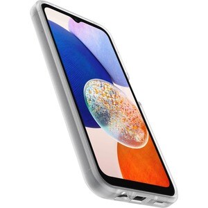 OtterBox React Case for Samsung Galaxy A14 5G Smartphone - Clear - Drop Resistant, Bacterial Resistant, Scrape Resistant -