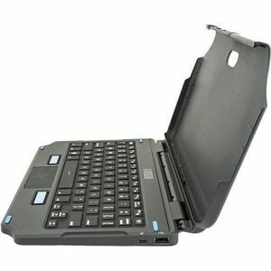 Gamber-Johnson Tastatur - Kompakt - Dock Konnektivität - Pogo Pin Schnittstelle - TouchPad - Englisch (GB) - Silicon Rubbe