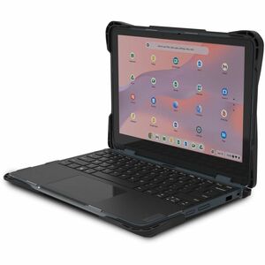 InfoCase Rugged Snap-On Robust Hülle für Lenovo Chromebook - Durchsichtig - Resistent gegen Beschädigungen, Kratzfest, Stu