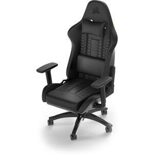 Sillón de Juego Corsair TC100 - Espuma de memoria, Acero, Nilón - Negro