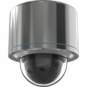 AXIS ExCam XF P3807 8 Megapíxel Externo Câmara de rede - Cor - Dome - Prata - Compatível com TAA - Motion JPEG, H.264B (MP