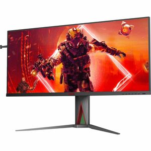 AOC AGON AG405UXC 40" Class UW-QHD Monitor LCD para gaming - 21:9 - Preto, Cinzento - 100.3 cm (39.5") Viewable - Tecnolog