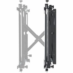 PUSH TO POP OUT VIDEO WALL MOUN FOR 42-70IN SCREENS - BLACK