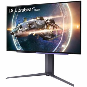 LG UltraGear 27GR95QE-B 27" (68.6 cm) Class WQHD Gaming OLED Monitor - 16:9 - Black - 26.5" (67.3 cm) Viewable - OLED - LE
