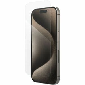 invisibleSHIELD Glass Elite Aluminosilicate Tempered Glass Screen Protector for Apple iPhone 15 Pro - For 15.5 cm (6.1") O