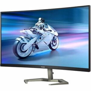 Philips Evnia 32M1C5200W 32" Class Full HD Ecrã curvo Monitor LED para jogos - 16:9 - preto texturizado, Prata - 80 cm (31