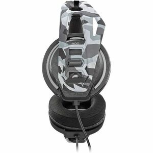 NACON RIG 400HS Wired Over-the-head, Over-the-ear Stereo Gaming Headset - Arctic Camo, Silver, Grey - Binaural - Circumaur