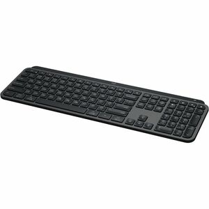 Logitech MX Keys S 键盘 - 无线 连接 - C型 USB 接口 - 英文 - 灰 - 膜/剪刀 按键开关 - 蓝牙 - 10 m - 108 按键 - Windows 10, Windows 11, macOS 10.15,