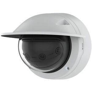 AXIS Panoramic P3827-PVE 7 Megapixel Network Camera - Color - Dome - White  - H.264, H.265, Motion JPEG, H.264B, H.264H, H