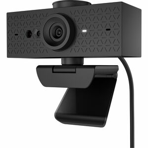HP 625 网络摄像头 - 4 百万象素 - 60 fps - A 型 USB - 1920 x 1080 视频 - 自动对焦 - 92° 角度 - 麦克风 - Windows 11, Windows 10