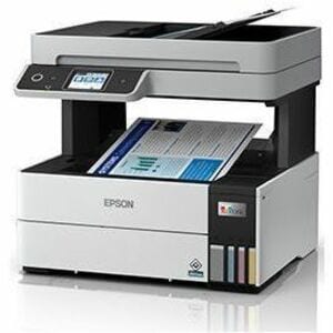 Epson L6490 Wired & Wireless EcoTank Inkjet Multifunction Printer - Colour - Copier/Fax/Printer/Scanner - 37 ppm Mono/23 p