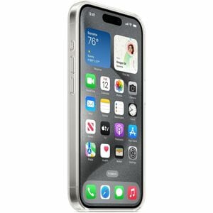 Apple Case for Apple iPhone 15 Pro Smartphone - Clear - Scratch Resistant, Yellowing Resistant, Drop Resistant, Bump Resis