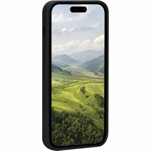 dbramante1928 ApS Greenland Case for Apple iPhone 15 Smartphone - Night Black - Impact Resistant, Anti-slip - Plastic - Wi