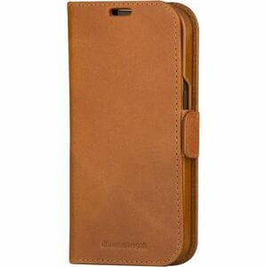 dbramante1928 ApS Lynge Carrying Case (Wallet) Apple iPhone 15 Smartphone - Tan - Full Grain Leather Body