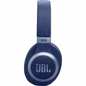 JBL Live 770NC Wireless Over-the-head, Over-the-ear Stereo Headset - Blue - Alexa - Binaural - Circumaural - Bluetooth - 3