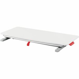 Leitz Ergo Cosy Standing Desk - Height Adjustable - 420 mm Table Top Width x 800 mm Table Top Depth - 72 mm Height - Grey