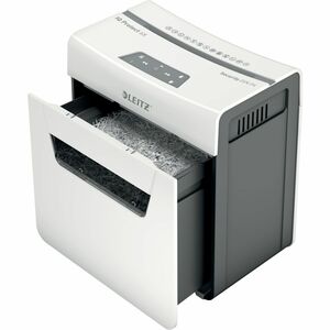 Leitz IQ Protect Premium 6X Paper Shredder - Continuous Shredder - Cross Cut - 6 Per Pass - for shredding Staples, Paper -