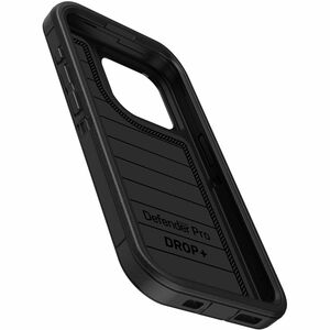 OtterBox Defender Series Pro Rugged Carrying Case (Holster) Apple iPhone 15 Pro Smartphone - Black - Drop Resistant, Scrap