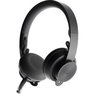 Logitech Zone Wireless Plus Wireless On-ear Stereo Headset - Binaural - Ear-cup - 3000 cm - Bluetooth - Noise Cancelling, 