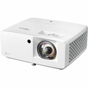 Optoma ZK430ST 3D Short Throw DLP Projector - 16:9 - White - High Dynamic Range (HDR) - Front - 1080p - 30000 Hour Normal 