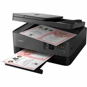 Stampante multifunzione a getto di inchiostro Canon PIXMA TS7450i Wireless - Colore - Nero - Fotocopiatrice/Stampante/Scan