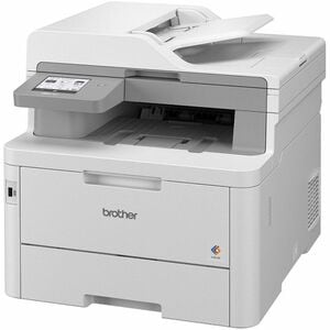 Brother MFC-L8340CDW Wired & Wireless LED Multifunction Printer - Colour - Grey - Copier/Fax/Printer/Scanner - 30 ppm Mono