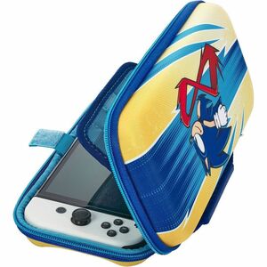 PowerA Carrying Case Nintendo Portable Gaming Console - Blue - Ethylene Vinyl Acetate (EVA) Body - Handle