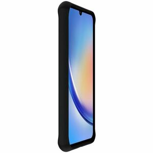SPECTRUM_R CASE FOR GALAXY A34 5G - SOLID BLACK MAT - SOFT BAG