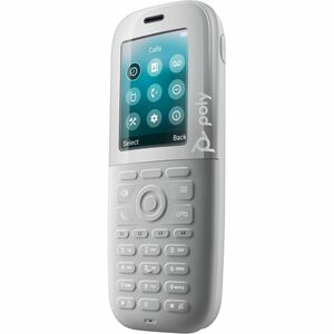 Poly Rove 40 Handset - White - Cordless - DECT - 6.1 cm (2.4") Screen Size - Audio - Headset Port - 18 Hour Battery Talk Time