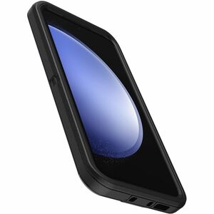 OtterBox Defender Carrying Case (Holster) Samsung Galaxy S23 FE Smartphone - Black - Dirt Resistant, Drop Resistant, Scrap