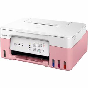 Canon PIXMA G3430 Wireless MegaTank Inkjet Multifunction Printer - Colour - Pink - Cloud/Copier/Printer/Scanner - 6 ppm Co